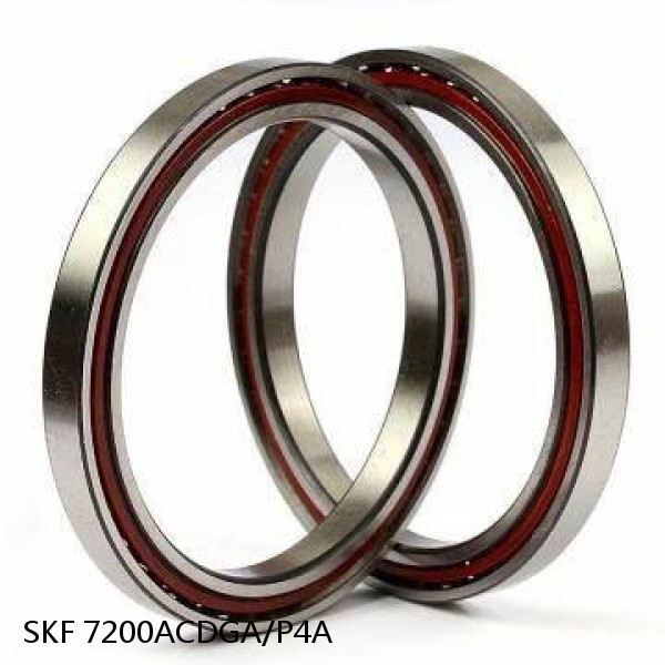 7200ACDGA/P4A SKF Super Precision,Super Precision Bearings,Super Precision Angular Contact,7200 Series,25 Degree Contact Angle