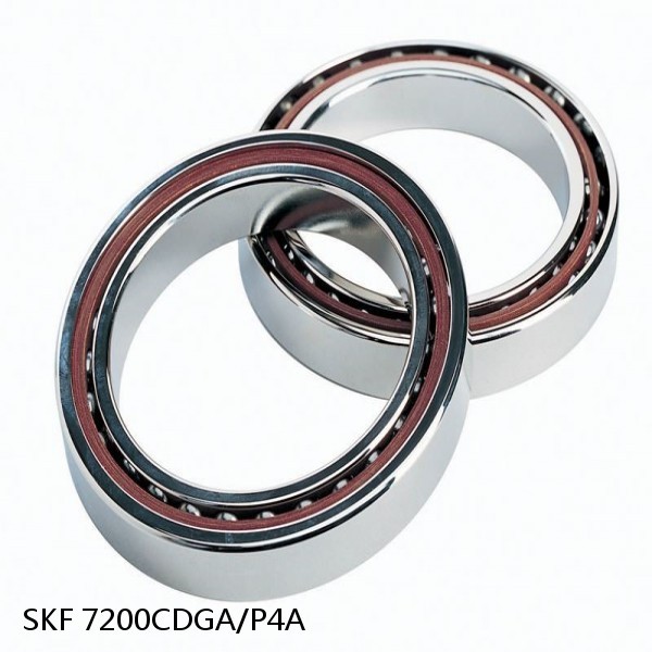 7200CDGA/P4A SKF Super Precision,Super Precision Bearings,Super Precision Angular Contact,7200 Series,15 Degree Contact Angle