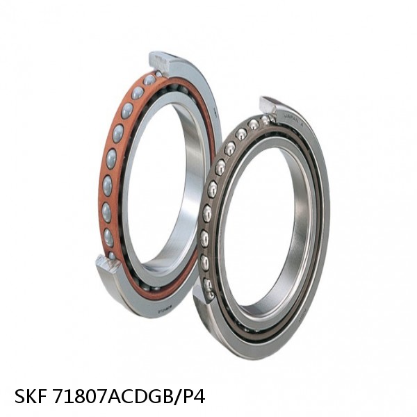 71807ACDGB/P4 SKF Super Precision,Super Precision Bearings,Super Precision Angular Contact,71800 Series,25 Degree Contact Angle