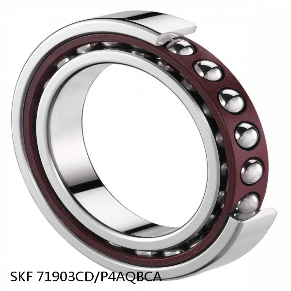 71903CD/P4AQBCA SKF Super Precision,Super Precision Bearings,Super Precision Angular Contact,71900 Series,15 Degree Contact Angle