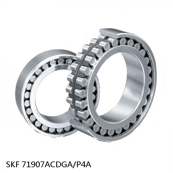 71907ACDGA/P4A SKF Super Precision,Super Precision Bearings,Super Precision Angular Contact,71900 Series,25 Degree Contact Angle